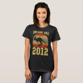 T-shirt Kangaroo Awesome depuis 2012 10e anniversaire 10 a (Devant entier)