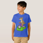 T-shirt Kangaroo Bicycle (Devant entier)