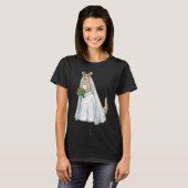 T-shirt Kangaroo Bride Bunch of Flowers Wedding (Devant entier)