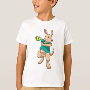 T-shirt Kangaroo comme joueur de handball avec Handball