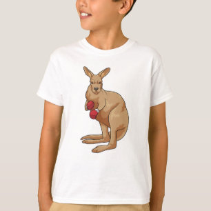 T-shirt Kangaroo en boîte avec gants de boxe