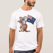 T-shirt Kangaroo et Koala White (Devant)