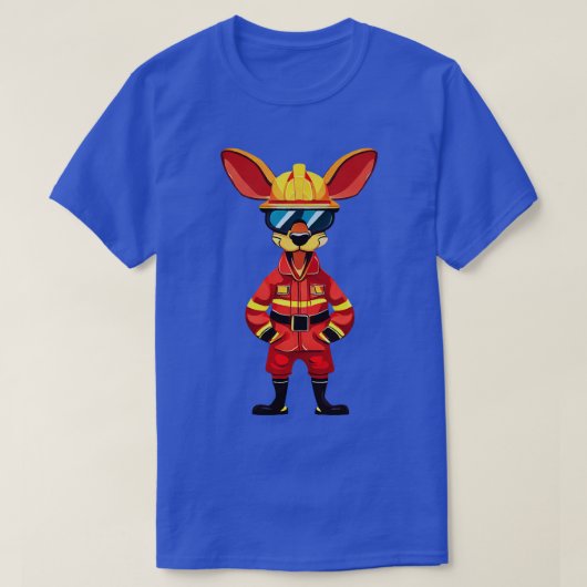 T-shirt Kangaroo Fireman (Design devant)