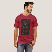 T-shirt Kangaroo & Goanna Australian Style Tee - shirts (Devant entier)