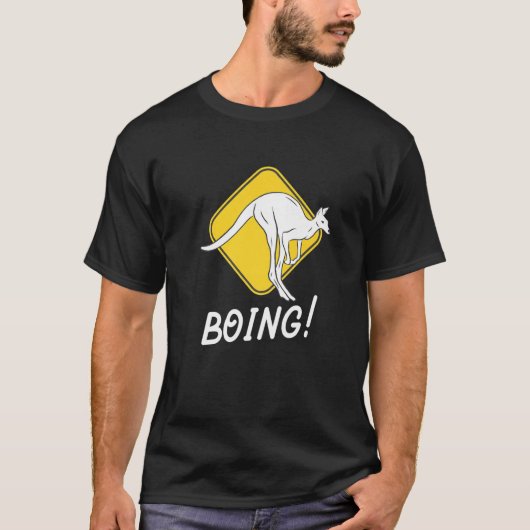 T-shirt Kangaroo Jumping (Devant)