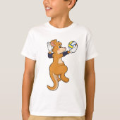 T-shirt Kangaroo pour le volleyball (Devant)