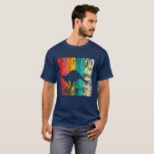 T-shirt Kangaroo Rétro (Devant entier)