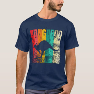 T-shirt Kangaroo Rétro