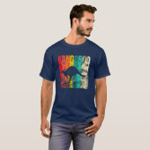 T-shirt Kangaroo Retro (Devant entier)