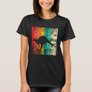 T-shirt Kangaroo Rétro