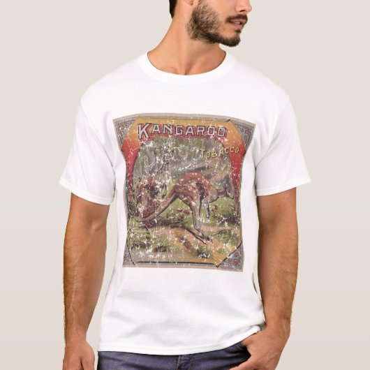 T-shirt Kangaroo Tobacco 1900 (Devant)