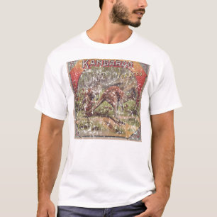 T-shirt Kangaroo Tobacco 1900 - en détresse