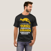 T-shirt Kangaroo Toujours Votre Pouce Joey Aussie (Devant entier)