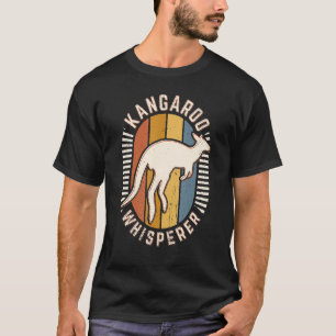 T-shirt Kangaroo Whisperer Vintage Classic Retro Animal Lo