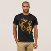 T-shirt Kangaroos Bouncy Cartoon (Devant entier)