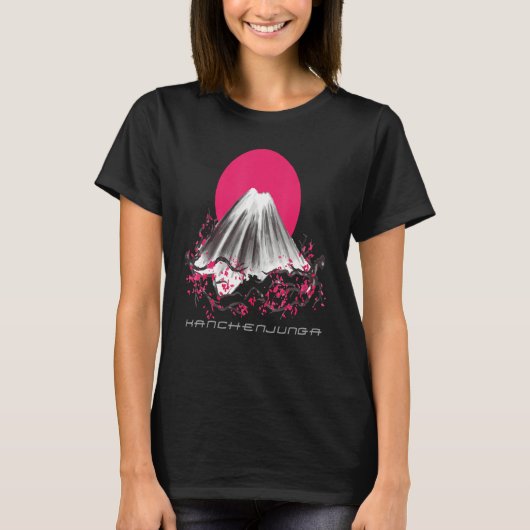 T-shirt Kangchenjunga Mountaineer Mountains Nature Hike Ne (Devant)