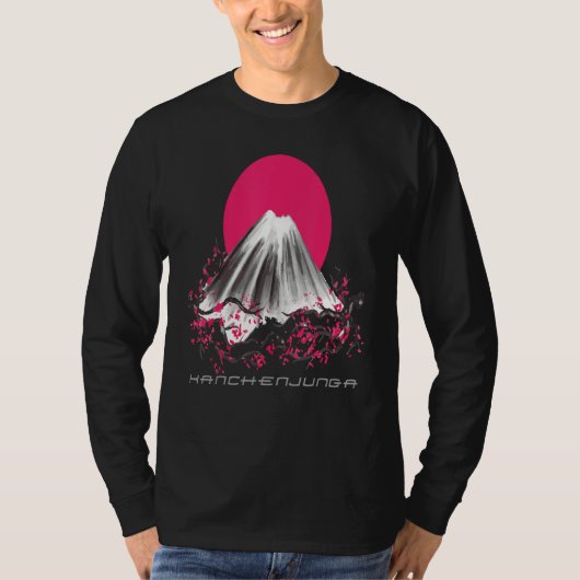 T-shirt Kangchenjunga Mountaineer Mountains Nature Hike Ne (Devant)