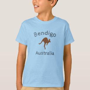 T-shirt Kangourou 3 de Bendigo Australie