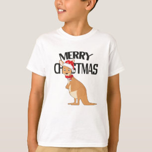 T-shirt Kangourou de Noël australien