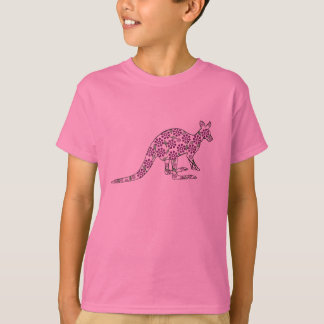 T-shirt Kangourou floral
