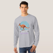 T-shirt kangourou génial (Devant entier)