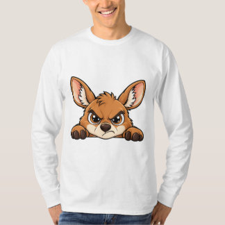 T-shirt Kangourou mignon Peekaboo