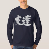 T-shirt [Kanji] Ami manches longues (Devant)