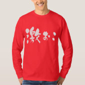 T-shirt [Kanji + Hiragana] Manches longues en colère (Devant)