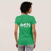 T-shirt [Kanji] Italie (Dos entier)