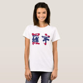 T-shirt [Kanji] Laos (Devant entier)