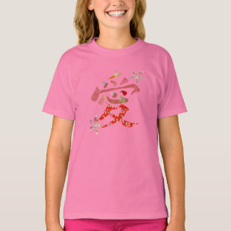 T-shirt Kanji (Love) Sakura