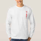 T-shirt [Kanji] Manches longues UFO (Devant)