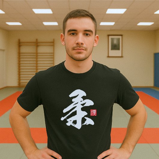 T-shirt Kanji populaire [柔] Yawara