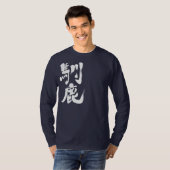 T-shirt [Kanji] Reindeer manches longues (Devant entier)