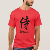 T-shirt Kanji Samurai japonais (Devant)