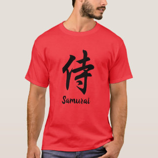T-shirt Kanji Samurai japonais