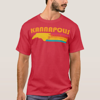 T-shirt Kannapolis North olina Vintage Souvenir désorganis
