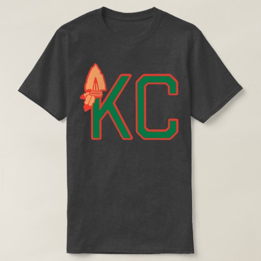 T-shirt Kansas City Arrow Head KCMO KCK 10 (Design devant)