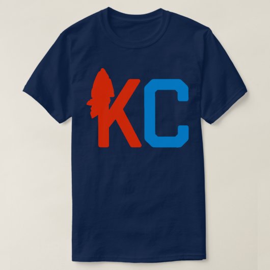 T-shirt Kansas City Arrow Head KCMO KCK 8 (Design devant)