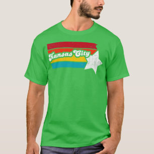 T-shirt Kansas City Kansas Souvenir Vintage en détresse 2