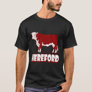 T-shirt Kansas élevage de bétail troupeau de boeuf Herefor