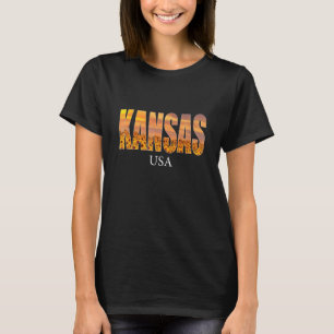 T-shirt Kansas Etat USA Kansas Vacances Kc Kansas Ville vi