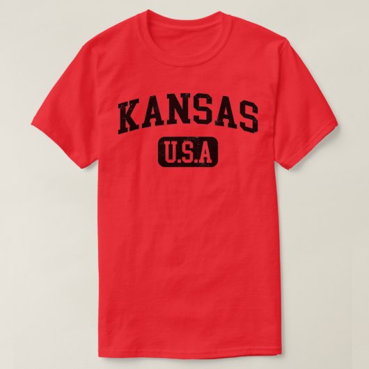 T-shirt Kansas U (Design devant)