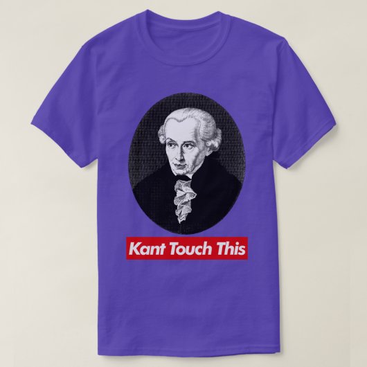 T-shirt Kant Touch Cette Philosophie Mème Design (Design devant)