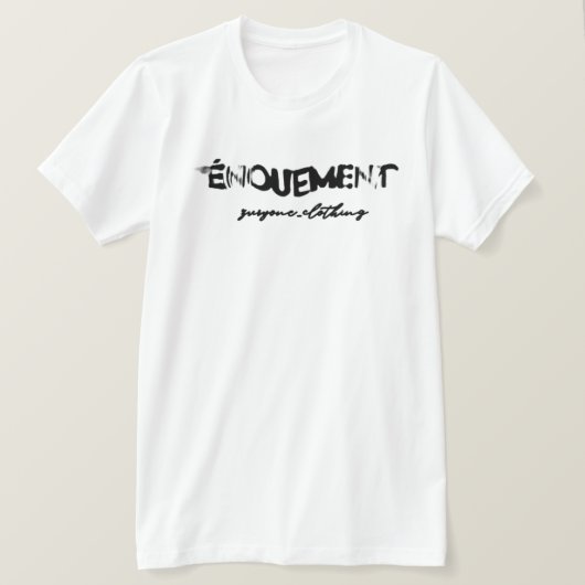 T-shirt kaos streetwear horreur édition limitée (Design devant)
