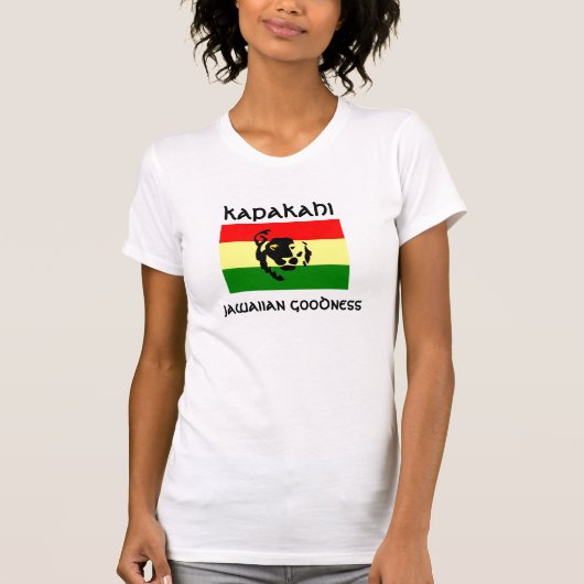 T-shirt kapakahi, qualité jawaiian (Devant)