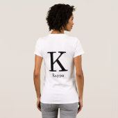 T-shirt Kappa (Dos entier)