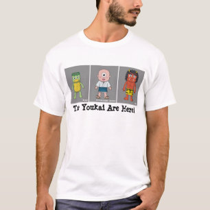 T-shirt Kappa, Hitotsume-kozo et Oni Cartoon Yokai
