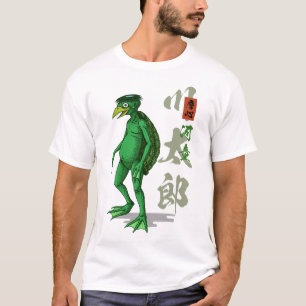 T-shirt Kappa mode de rue japonais Imp d'eau Yokai