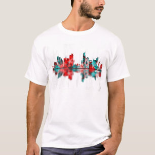 T-shirt Karachi Skyline Pakistan